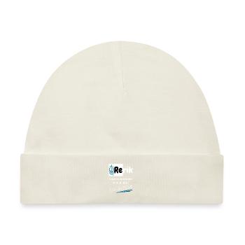 Rerik für mich der schönste Ort der Welt-Ostseebad - Baby Premium Organic Mütze - Naturweiß - Vorne