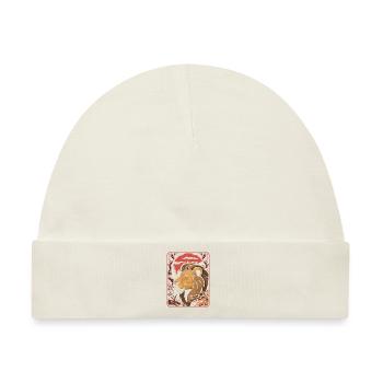 Löwe Japan Cherry Blossom Moon - Baby Premium Organic Mütze - Naturweiß - Vorne