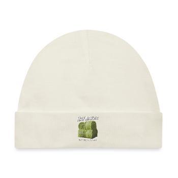 HAY MAKER - Baby Premium Organic Mütze - Naturweiß - Vorne