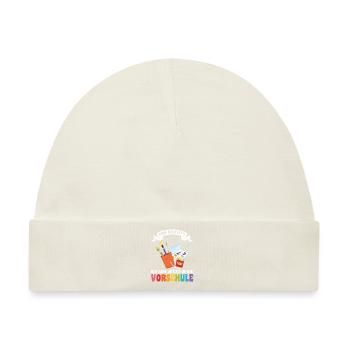 Kindergarten Abschied Vorschule Vorschulpädagoge G - Baby Premium Organic Mütze - Naturweiß - Vorne