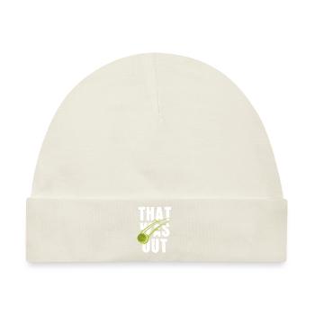Das war out - Baby Premium Organic Mütze - Naturweiß - Vorne
