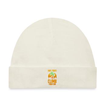 Arborist Baumpfleger Baumkletterer Baumklettern - Baby Premium Organic Mütze - Naturweiß - Vorne