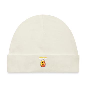 Candy Corn Candy Corn hasst dich auch - Baby Premium Organic Mütze - Naturweiß - Vorne