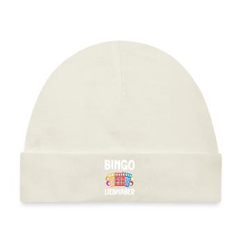 Bingo Liebhaber Bingo Spieler BINGO Spielen Bingo - Baby Premium Organic Mütze - Naturweiß - Vorne