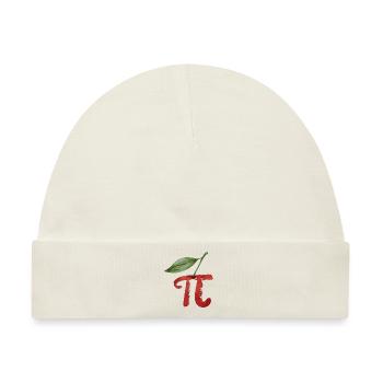 Cherry Pi Day Funny Pie Cherries 3.14 Science - Baby Premium Organic Mütze - Naturweiß - Vorne