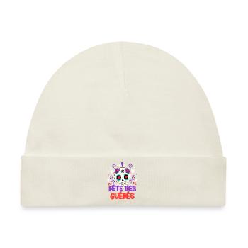 Stolzes Haitianisches Flaggenland Haiti Pride - Baby Premium Organic Mütze - Naturweiß - Vorne