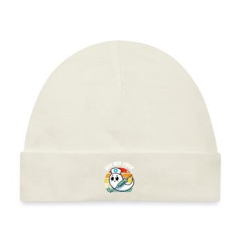 Halloween Boo Boo Crew Geist Krankenschwester Fun - Baby Premium Organic Mütze - Naturweiß - Vorne
