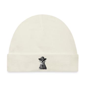 Erdmännchen - Baby Premium Organic Mütze - Naturweiß - Vorne