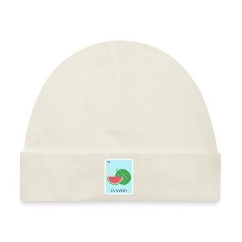 Wassermelone - Baby Premium Organic Mütze - Naturweiß - Vorne