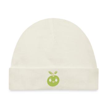 Olive - Baby Premium Organic Mütze - Naturweiß - Vorne