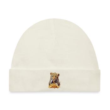 Leopard - Baby Premium Organic Mütze - Naturweiß - Vorne