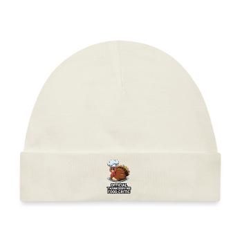 Lustiger Thanksgiving Truthahn - Baby Premium Organic Mütze - Naturweiß - Vorne