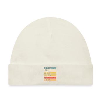 Ring Dude Ringträger Hochzeit Trauung Ehering - Baby Premium Organic Mütze - Naturweiß - Vorne