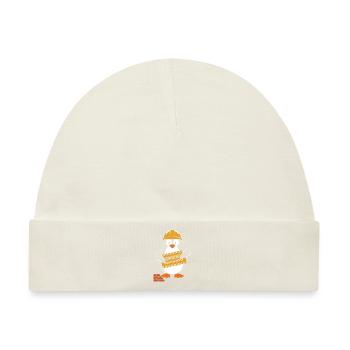 Selbstvertrauen Im Aufbau Pinguin Bauhelm - Baby Premium Organic Mütze - Naturweiß - Vorne