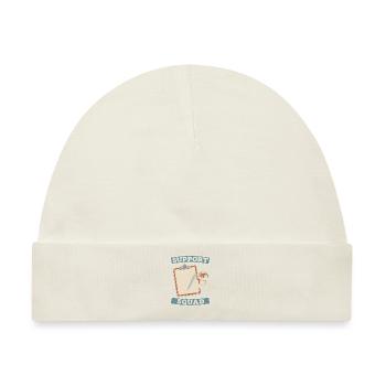 Assistent Kader - Baby Premium Organic Mütze - Naturweiß - Vorne