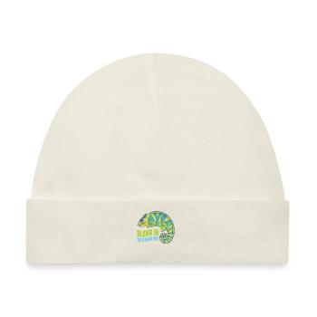 Chameleon Gifts - Baby Premium Organic Mütze - Naturweiß - Vorne