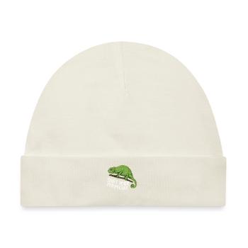 Chameleon Gifts - Baby Premium Organic Mütze - Naturweiß - Vorne