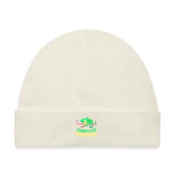 Chameleon Gifts - Baby Premium Organic Mütze - Naturweiß - Vorne