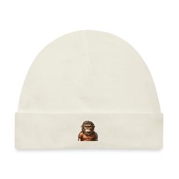 Neandertaler - Baby Premium Organic Mütze - Naturweiß - Vorne