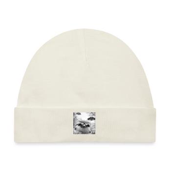 Meise - Baby Premium Organic Mütze - Naturweiß - Vorne