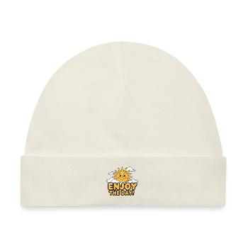 DIE SONNE - Baby Premium Organic Mütze - Naturweiß - Vorne