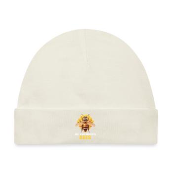 Bienen Biene - Baby Premium Organic Mütze - Naturweiß - Vorne