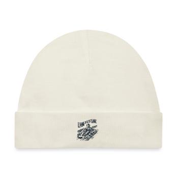 Lebe Im Schnellen Fahrstreifen Mit Go-Kart - Baby Premium Organic Mütze - Naturweiß - Vorne