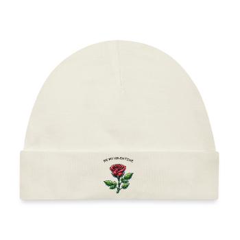 rose valentine - Baby Premium Organic Mütze - Naturweiß - Vorne