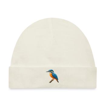 Eisvögel Eisvogel - Baby Premium Organic Mütze - Naturweiß - Vorne
