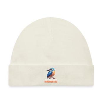 Eisvögel Eisvogel - Baby Premium Organic Mütze - Naturweiß - Vorne