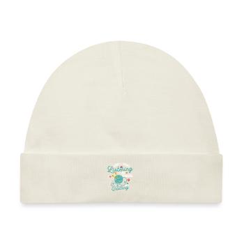 I Was Thinking About Quilting Quilter Quilting - Baby Premium Organic Mütze - Naturweiß - Vorne