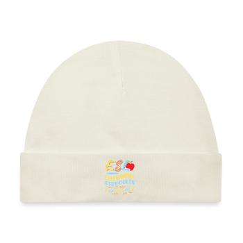 ESL-Lehrer ESL Unterricht - Baby Premium Organic Mütze - Naturweiß - Vorne