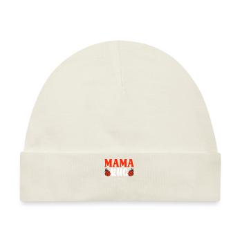 Mama Bug Lustiger Marienkäfer Entomologe Bugs Mama - Baby Premium Organic Mütze - Naturweiß - Vorne