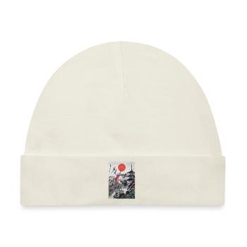 Samurai - Baby Premium Organic Mütze - Naturweiß - Vorne