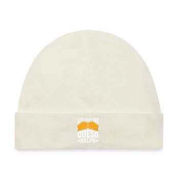 Cheese Making Cheese Lover - Baby Premium Organic Mütze - Naturweiß - Vorne