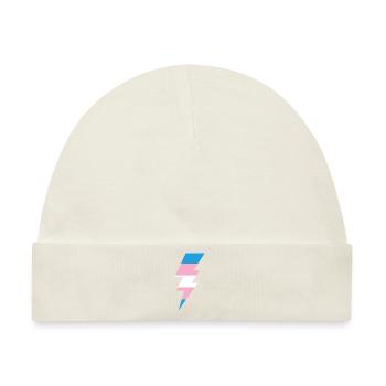 Transgender Trans LGBT Pride - Baby Premium Organic Mütze - Naturweiß - Vorne
