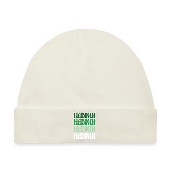 Hannoi Hannover Dialekt Geschenk - Baby Premium Organic Mütze - Naturweiß - Vorne