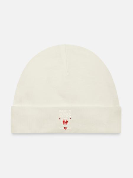 Das Bewusstsein Für Eltern Für Die Entscheidung - Baby Premium Organic Mütze - Naturweiß