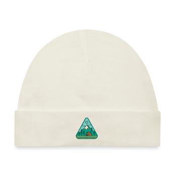 Abenteuer im Freien - Baby Premium Organic Mütze - Naturweiß - Vorne
