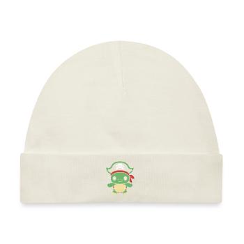 Pirat - Baby Premium Organic Mütze - Naturweiß - Vorne