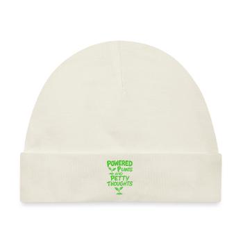 Vegan Punk Rebell Vegan Vegan Anarchist Vegan - Baby Premium Organic Mütze - Naturweiß - Vorne