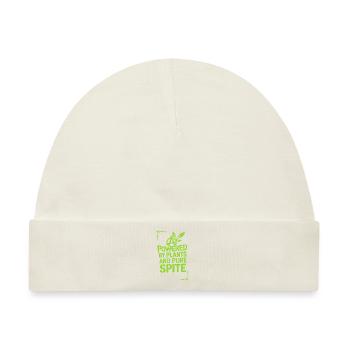 Vegan Punk Rebell Vegan Vegan Anarchist Vegan - Baby Premium Organic Mütze - Naturweiß - Vorne
