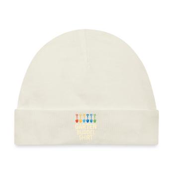 Garten Buddeln Lustiges Gärtner Design - Baby Premium Organic Mütze - Naturweiß - Vorne
