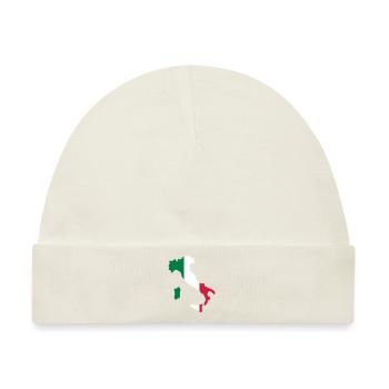 Italy - Baby Premium Organic Mütze - Naturweiß - Vorne