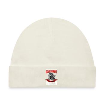 Vertrauen Sie Der Regierung - Baby Premium Organic Mütze - Naturweiß - Vorne