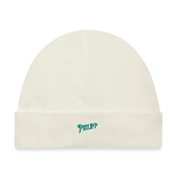 Philipp Namen personalisiert - Baby Premium Organic Mütze - Naturweiß - Vorne