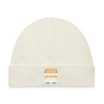 Medizinischer Kodierer, Programmierer - Baby Premium Organic Mütze - Naturweiß - Vorne