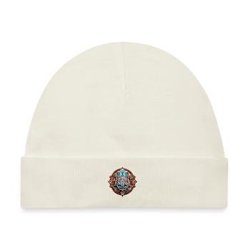 Hamsa - Hand der Fatima - Schutz und Segen - Baby Premium Organic Mütze - Naturweiß - Vorne