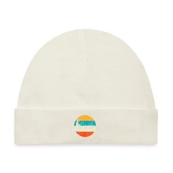 Vintage Retro Pferdekutsche Kutsche Kutscher - Baby Premium Organic Mütze - Naturweiß - Vorne
