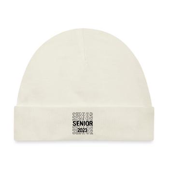 Senioren 2023 - Baby Premium Organic Mütze - Naturweiß - Vorne